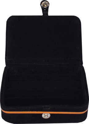 

Aavni Multipurpose Black Ring Box (1 pcs) Vanity Box(Black)