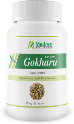 

Madren Healthcare Gokharu (Tribulus) Capsules(60 No)