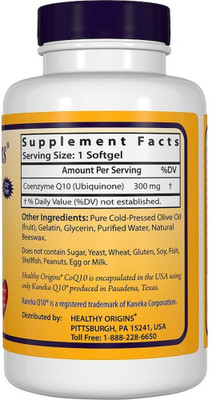 

HEALTHY ORIGINS Healthy Origins, CoQ10, Kaneka Q10,(60 mg)