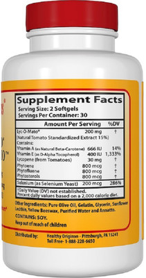 

HEALTHY ORIGINS Healthy Origins, Natural, Lyc-O-Mato Clinical Trio,(60 No)