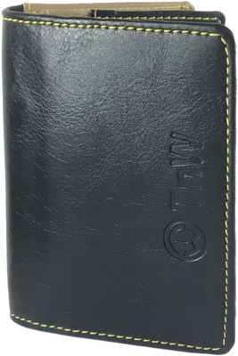 

InW Boys Black Artificial Leather Card Holder(20 Card Slots)