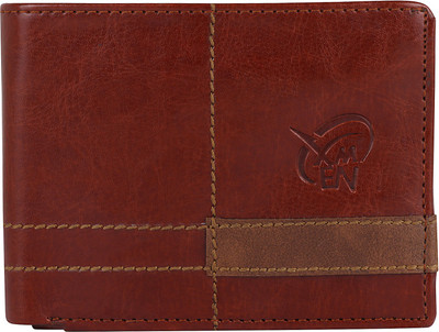 

Kidania Men Brown Artificial Leather Wallet(4 Card Slots)