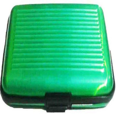 

Lovato Men Blue Plastic Card Holder(6 Card Slots), Green