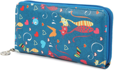 

Instabuyz Girls Blue Artificial Leather Wallet(8 Card Slots)