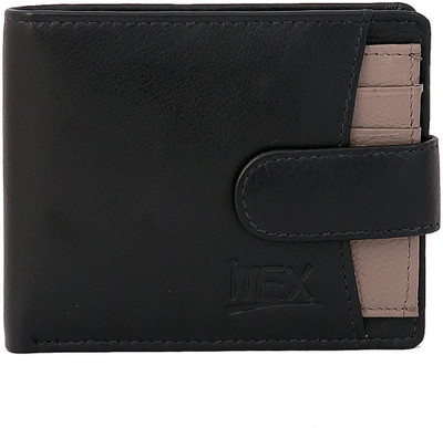 

Imex International Men Black Genuine Leather Wallet(7 Card Slots)