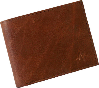 

ZAP N GRAB Men Brown Genuine Leather Wallet(3 Card Slots)