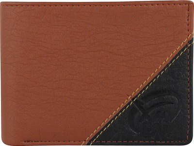 

Kidania Men Brown Genuine Leather Wallet(5 Card Slots)