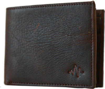

ZAP N GRAB Men Brown Genuine Leather Wallet(4 Card Slots)