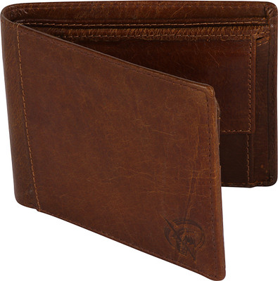 

X-Men Men Tan Genuine Leather Wallet(6 Card Slots)