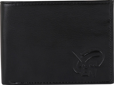 

Kidania Men Black Genuine Leather Wallet(1 Card Slot)