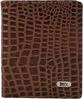 

Imex International Men Brown Genuine Leather Wallet(8 Card Slots)