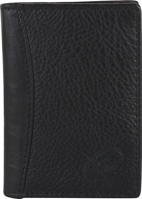 

Kidania Men Black Genuine Leather Wallet(5 Card Slots)