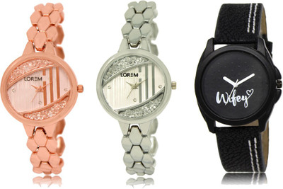 LOREM FZ 222_223_234 Designer Strap Analog watch for Women And Girls Watches Watch - For Women