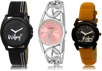 

LOREM FZ 233_234_235 Designer Strap Analog watch for Women And Girls Watches Watch - For Women