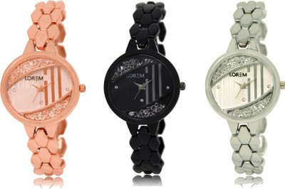 

LOREM FZ 221_222_223 Designer Strap Analog watch for Women And Girls Watches Watch - For Women