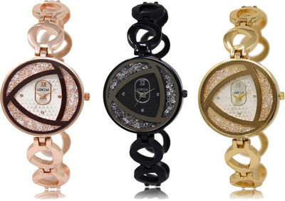 

LOREM FZ 237_238_239 Designer Strap Analog watch for Women And Girls Watches Watch - For Girls