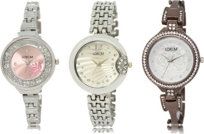 

LOREM FZ 226_227_236 Designer Strap Analog watch for Women And Girls Watches Watch - For Girls