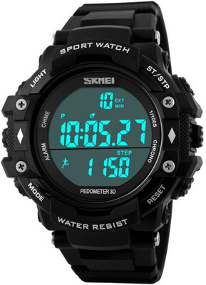 

Skmei 3D Pedometer Chronograph Multifunction 50M Waterproof Sports Watch for Men and Boys Watch - For Men