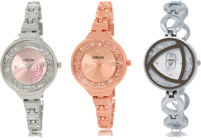 

LOREM FZ 225_226_240 Designer Strap Analog watch for Women And Girls Watches Watch - For Women