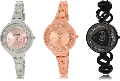 

LOREM FZ 225_226_237 Designer Strap Analog watch for Women And Girls Watches Watch - For Women