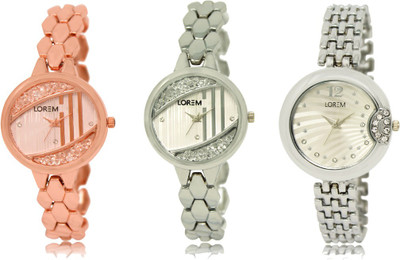 

LOREM FZ 222_223_227 Designer Strap Analog watch for Women And Girls Watches Watch - For Women