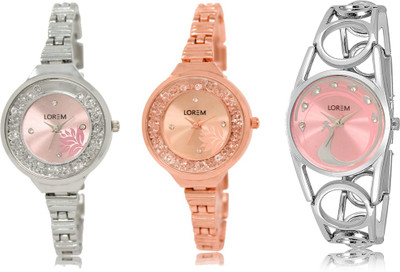 LOREM FZ 225_226_233 Designer Strap Analog watch for Women And Girls Watches Watch - For Girls