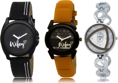 

LOREM FZ 234_235_240 Designer Strap Analog watch for Women And Girls Watches Watch - For Girls