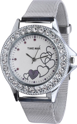 

TIMEMAX 6007 crystal studded Watch - For Women