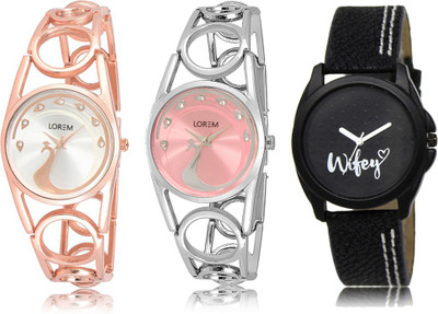 

LOREM FZ 232_233_234 Designer Strap Analog watch for Women And Girls Watches Watch - For Women