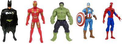 

RV PROSHOP Avengers Action figure set of 5(Multicolor)