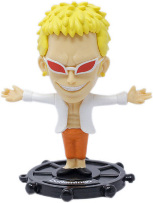 Tootpado Anime Action Figures 3.5 Inch Tall - White (1TNG187) - Highly Detailed Collectable Toys(White)