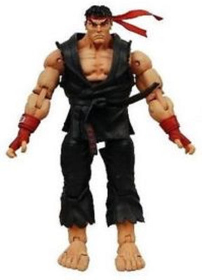 

imodish Ryu Street Fighter 4 Neca Action Figure Limited edition New Costume(Black)