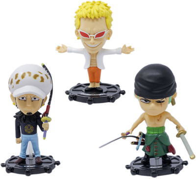 

Shoppernation Anime Action Figures 3.5 Inch Tall (Pack of 3) - 93p - Highly Detailed Collectable Toys(Multicolor)