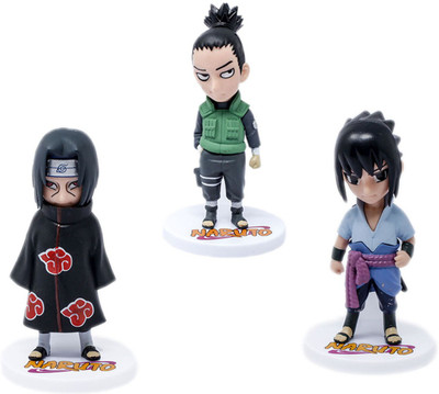 

Shoppernation Anime Action Figures 4.5 Inch Tall (Pack of 3) - 63p - Highly Detailed Collectable Toys(Multicolor)