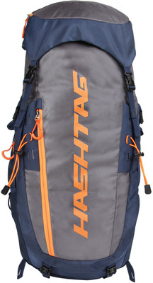 

Hashtag Nomad Rucksack - Blue & Orange 50 L Backpack(Blue)