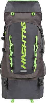 

Hashtag Hummer Rucksack - Blue & Green 50 L Backpack(Blue)