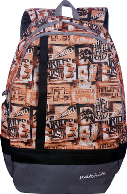 

SCATCHITE 077 20 L Laptop Backpack(Multicolor), Green