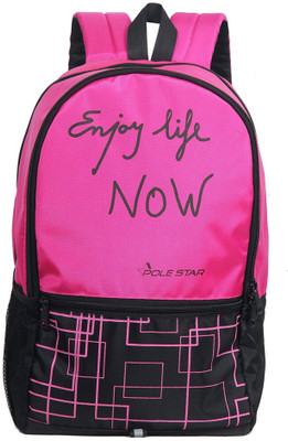 

Pole Star HERO_ELN 32 L Backpack(Pink, Black), Black;pink