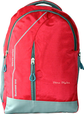 ULTRA DIGITS HTR-RED-BACKPACK 25 L Backpack(Red)