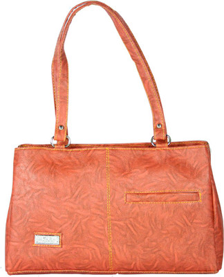 

spero Women's Stylish Zip lock treading Shoulder Bag(Brown, 2 L)