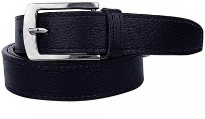 

BABORRY Men & Women Formal Black Genuine Leather Belt