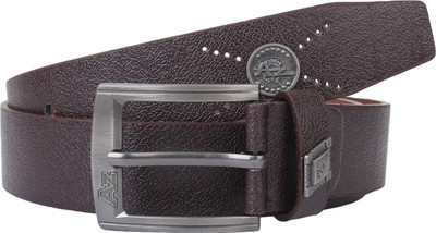 

JVoutfits Men Casual, Party, Evening Brown Artificial Leather Belt