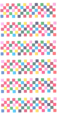

Shri Ji Collection Multi Color Square Plain Bindi ( Pack 6 ) Forehead Multicolor Bindis(Fancy)