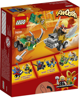 

Lego Mighty Micros Thor vs. Loki 76091 - Toyset For Kids 5+ Years(Multicolor)