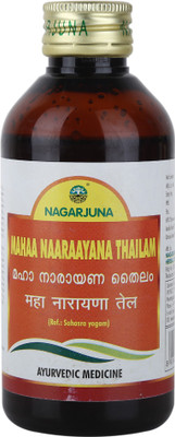 

NAGARJUNA Mahaa Naaraayana Thailam Liquid(200 ml)