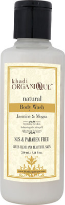 

Khadi organique ' Jasmine Mongra Body Wash - SLS & PARABEN FREE(420 ml, Pack of 2)
