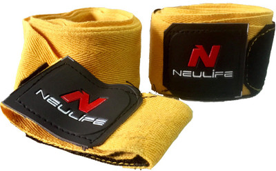 

Neulife Boxing / weight lifting Hand Wrap Yellow Boxing Hand Wrap(Yellow, 108 inch)