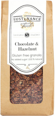 

Sustenance Chocolate Hazelnut Gluten Free Granola(300 g, Pouch)