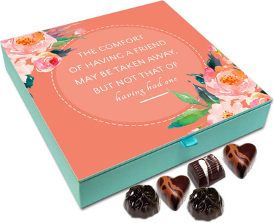 

Chocholik Friendship Gift - The comfort of having a friend - 9pc Truffles(108 g)