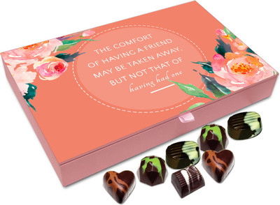 

Chocholik Friendship Gift - The comfort of having a friend - 12pc Truffles(144 g)